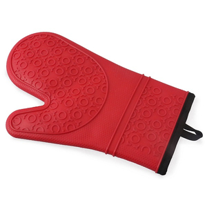Hitzebeständige Handschuhe aus Silikon und Baumwolle