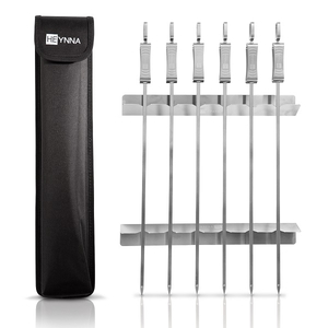 Kebob-Spießhalter-Set mit Aufbewahrungstasche