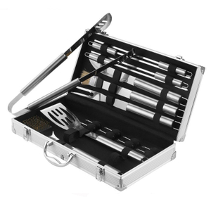 Grillbesteck aus Edelstahl