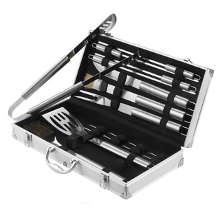 Grillbesteck aus Edelstahl