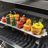 Grillrost für Jalapenos und Paprika aus Metall