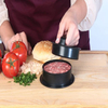 Burgerpresse aus lebensmittelechtem Kunststoff