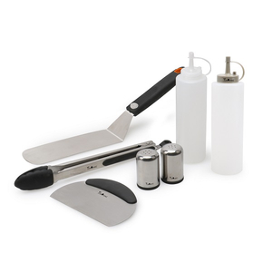 Grillzubehör-Set aus Edelstahl